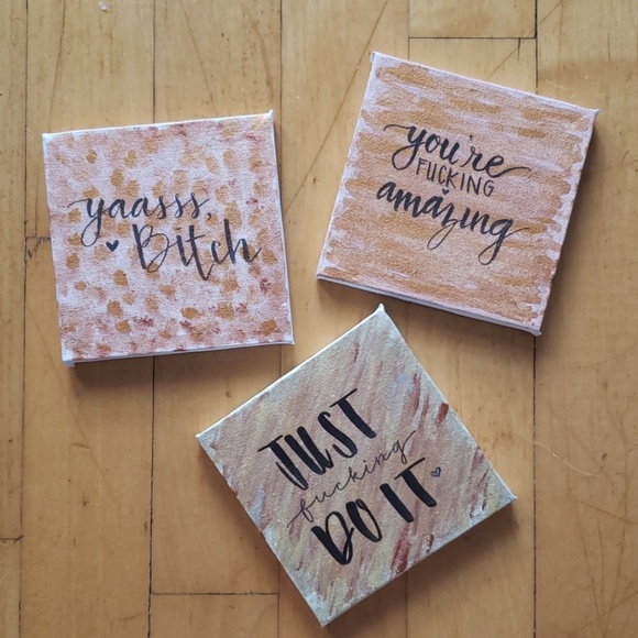 bbyxface Other - ❤ (3/$20) Original art // "F**king motivational